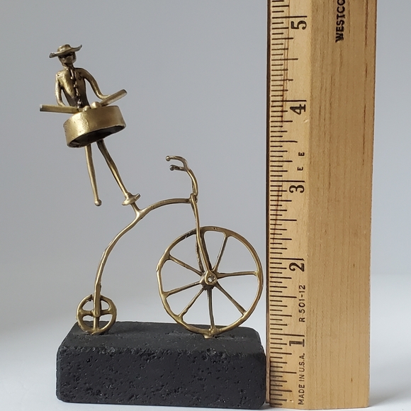 Bronze Sculpture on Lava Made in Greece by George Roumanas of Sonata Gallery - Picture 10 of 12